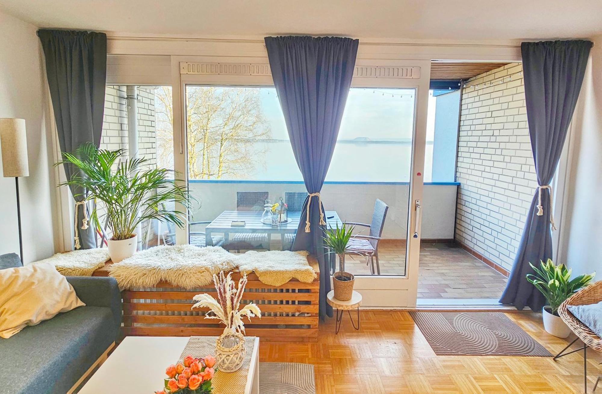 Ferienwohnung Sunrise - Mit Direktem Blick Auf Das Steinhuder Meer - Mardorf  Exteriör bild